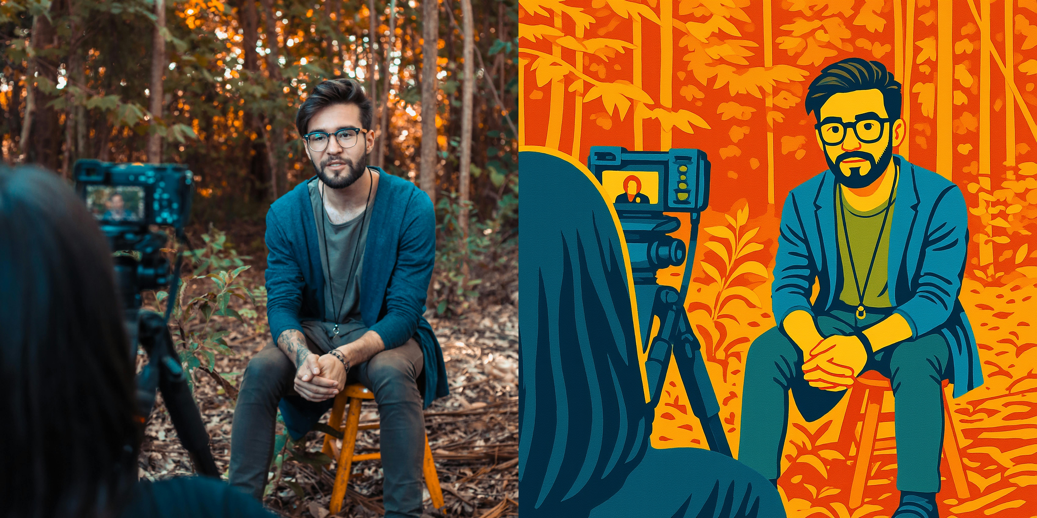 Paper Cutting Style Example